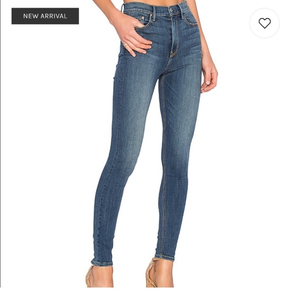 GRLFRND THE KENDALL HIGH RISE SLIM FIT NO DISTRESSING STRETCH DENIM SZ 30 - Picture 2 of 6